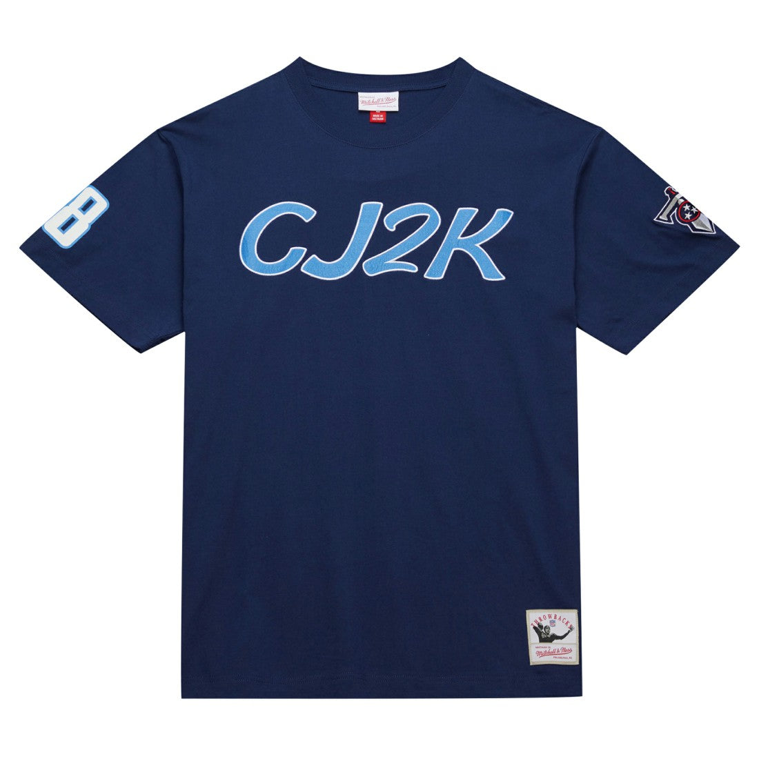 Chris Johnson  Retired Player Nickname T-Shirt - Tennessee Titans T-shirts