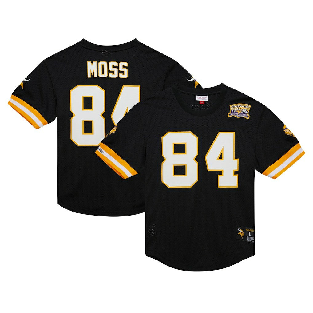 Randy Moss  Retired Player Name & Number Mesh Top - Minnesota Vikings Tops