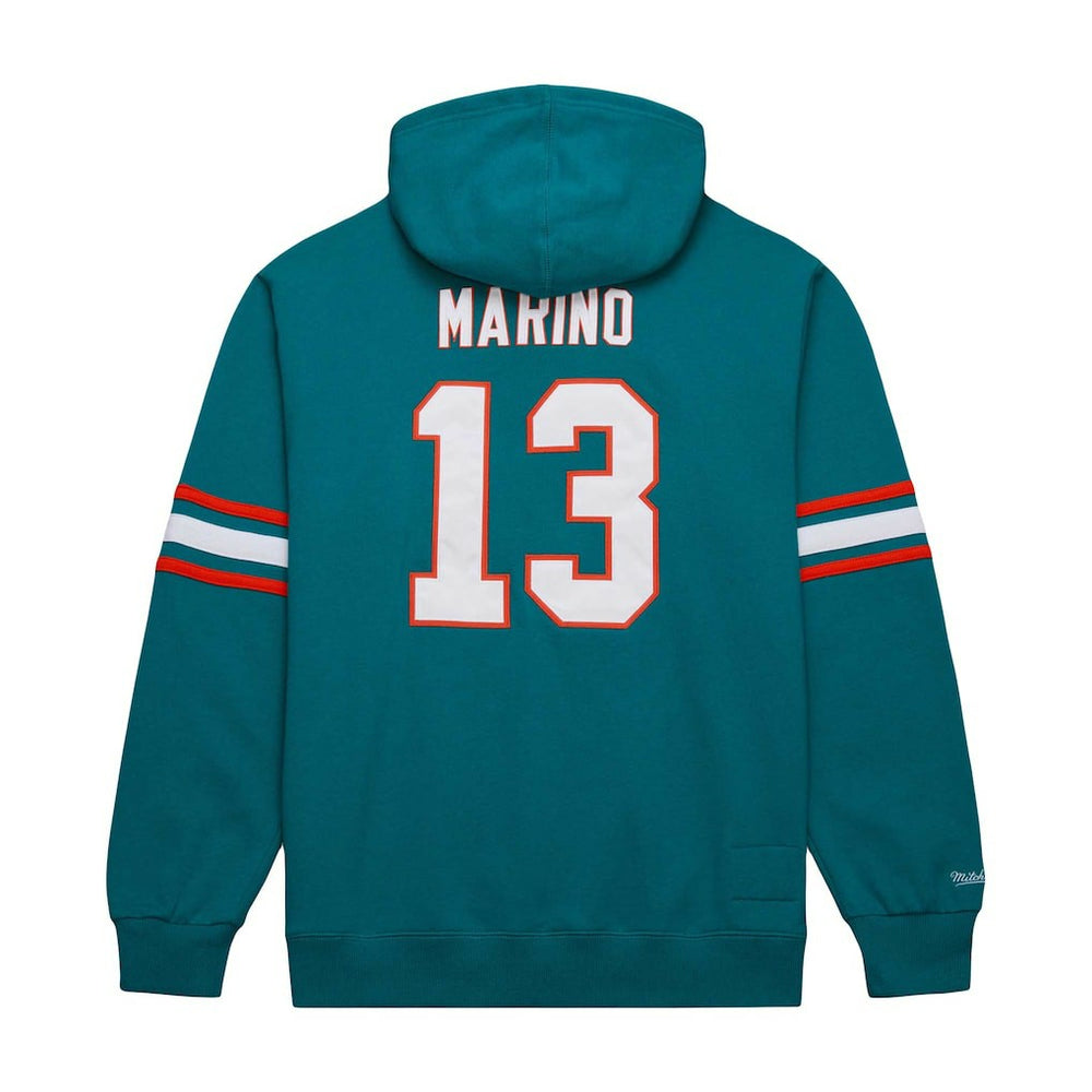 Dan Marino  Retired Player Name & Number Pullover Hoodie - Miami Dolphins Hoodies