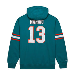 Dan Marino  Retired Player Name & Number Pullover Hoodie - Miami Dolphins Hoodies