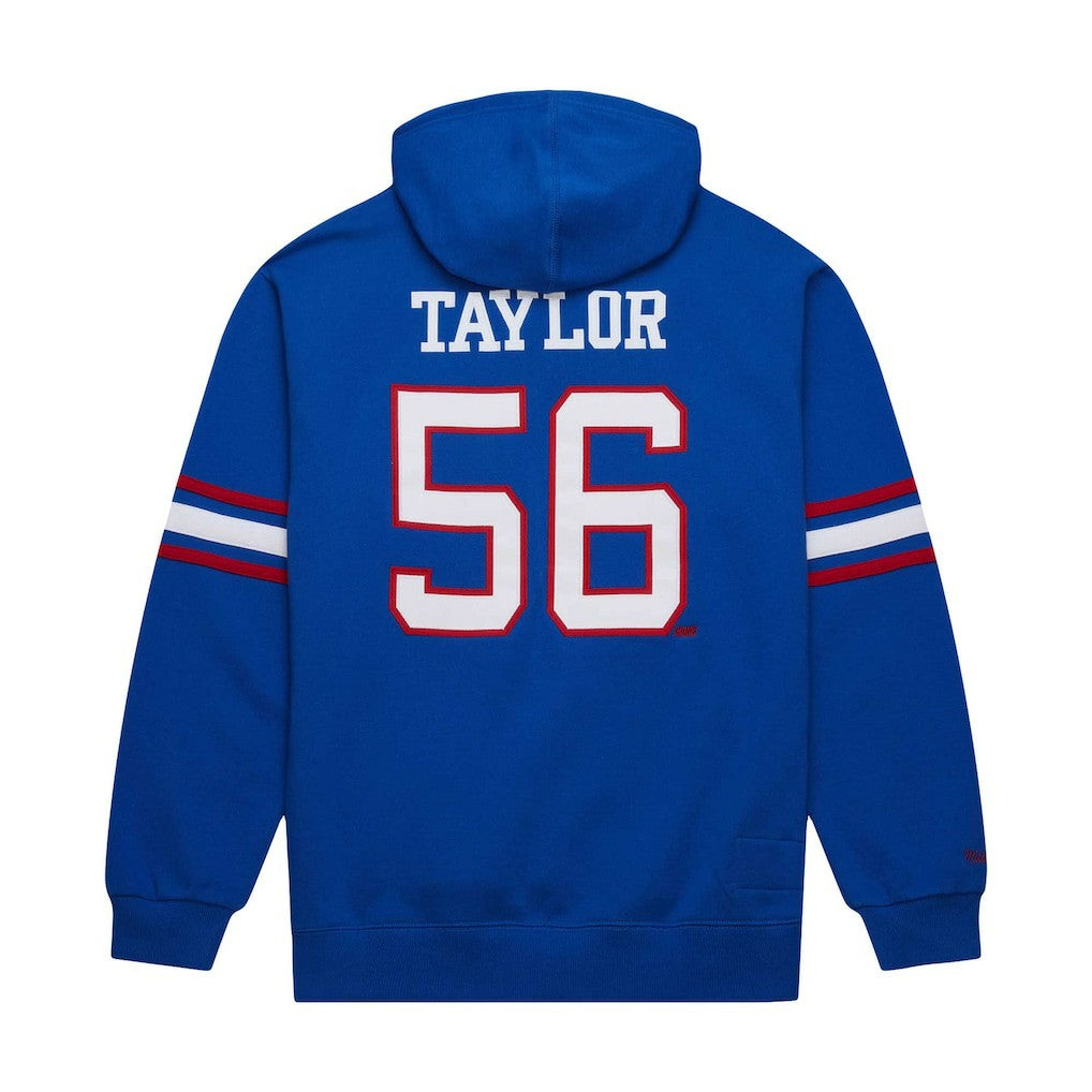 Lawrence Taylor  Retired Player Name & Number Pullover Hoodie - New York Giants Hoodies