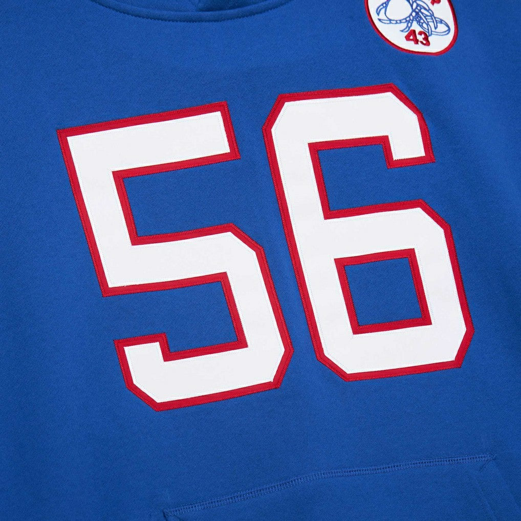 Lawrence Taylor  Retired Player Name & Number Pullover Hoodie - New York Giants Hoodies