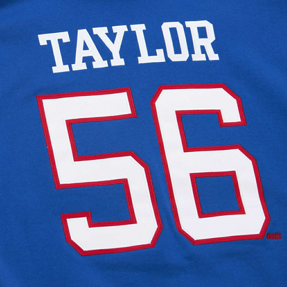 Lawrence Taylor  Retired Player Name & Number Pullover Hoodie - New York Giants Hoodies