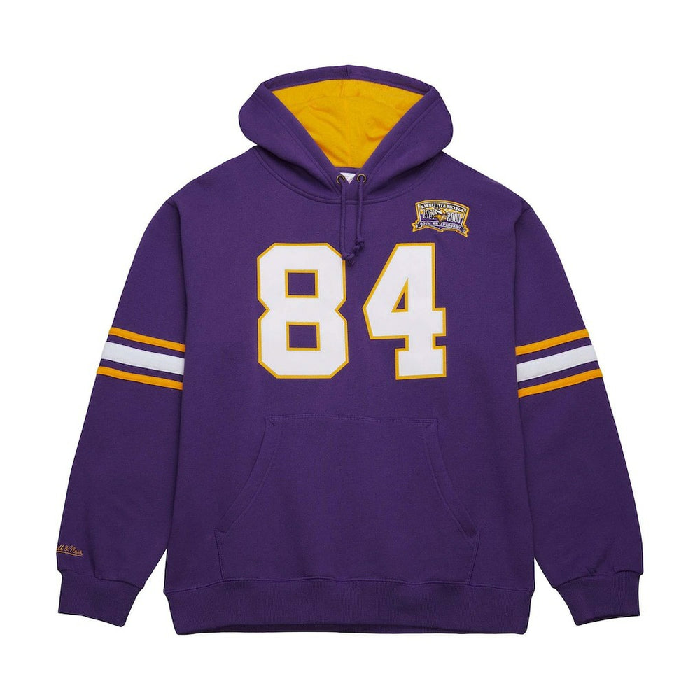 Randy Moss  Retired Player Name & Number Pullover Hoodie - Minnesota Vikings Hoodies