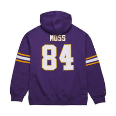 Randy Moss  Retired Player Name & Number Pullover Hoodie - Minnesota Vikings Hoodies
