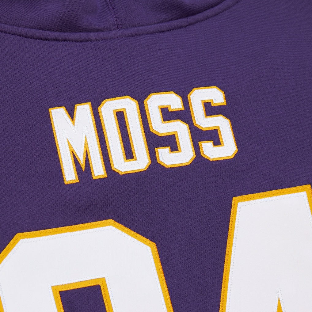 Randy Moss  Retired Player Name & Number Pullover Hoodie - Minnesota Vikings Hoodies