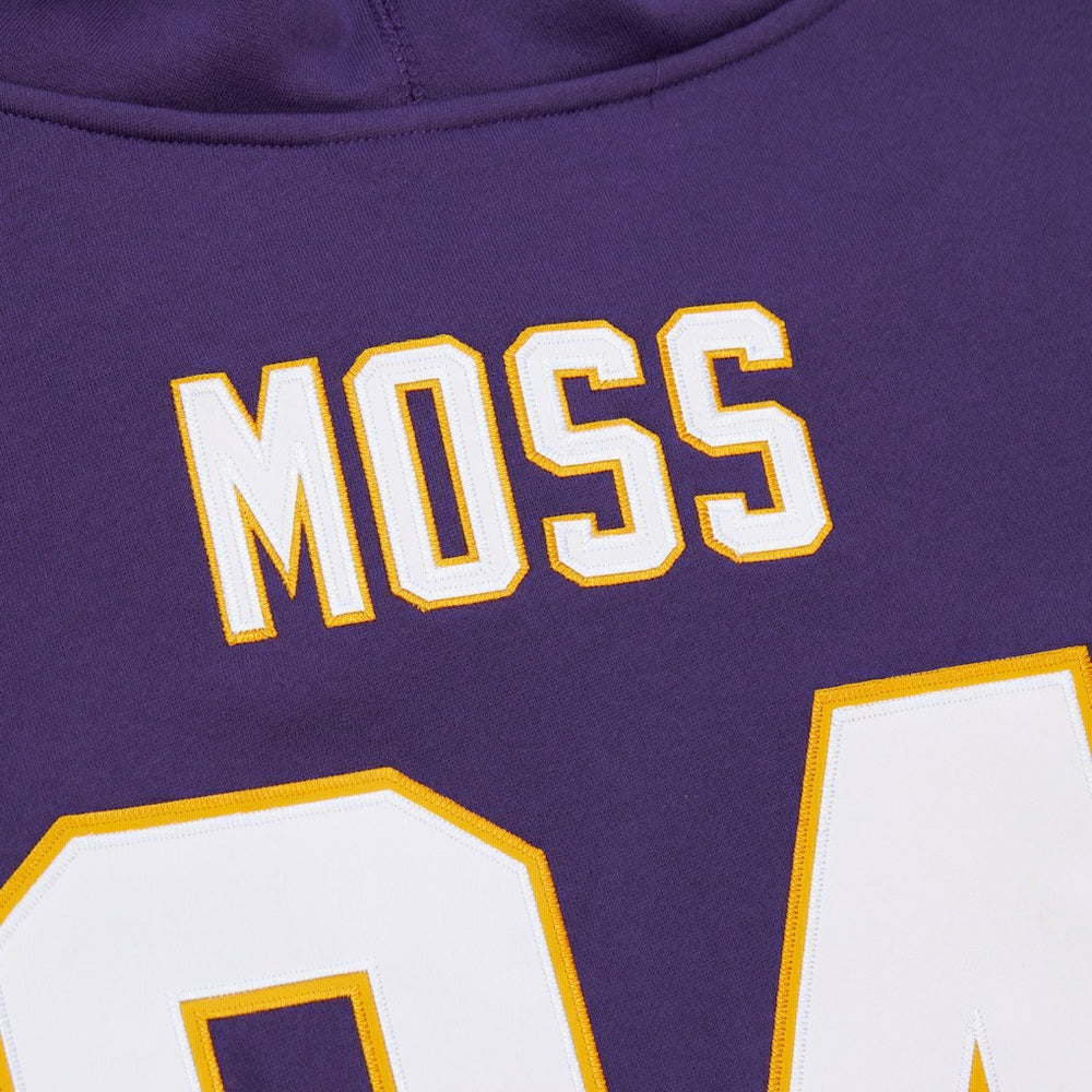 Randy Moss  Retired Player Name & Number Pullover Hoodie - Minnesota Vikings Hoodies