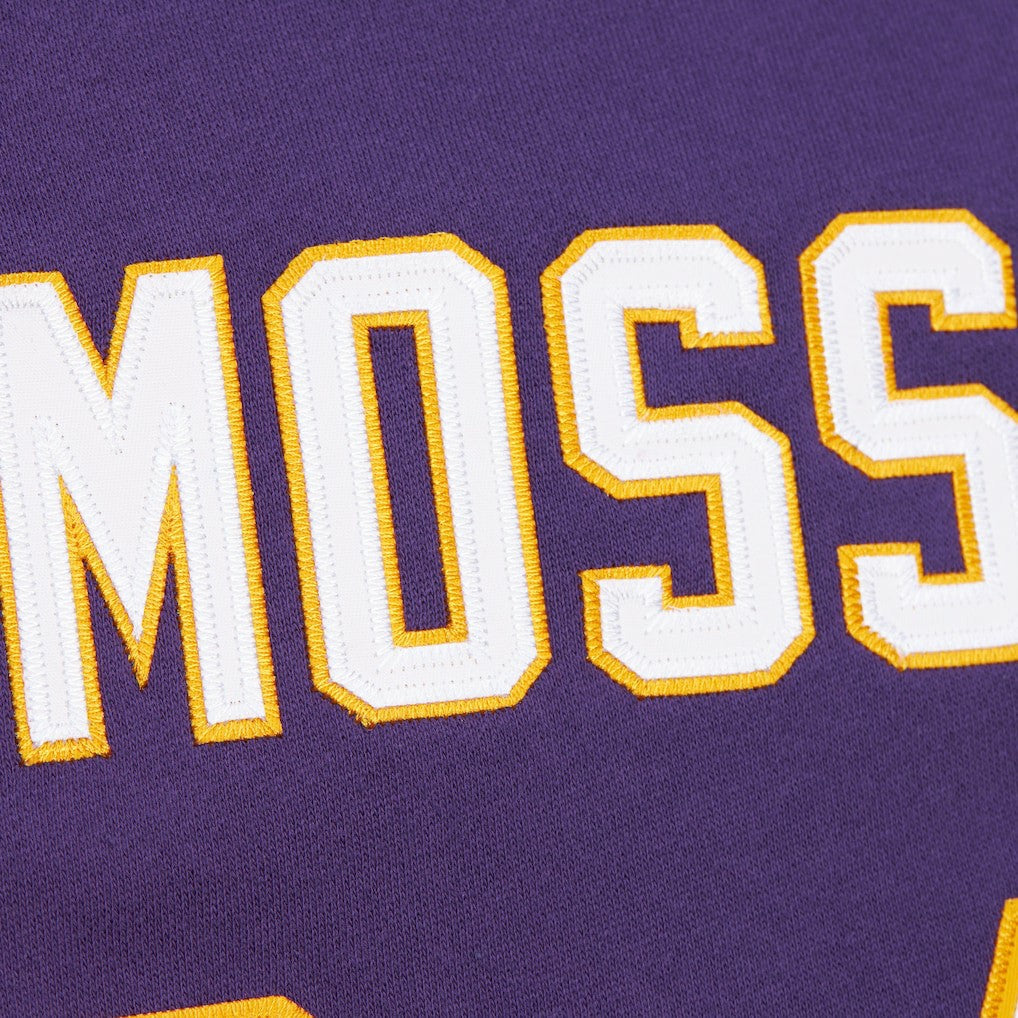 Randy Moss  Retired Player Name & Number Pullover Hoodie - Minnesota Vikings Hoodies