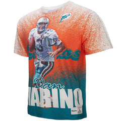 Dan Marino  Burst Retired Player T-Shirt - Miami Dolphins T-shirts