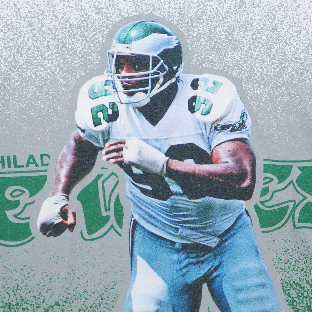 Reggie White  Burst Retired Player T-Shirt - Philadelphia Eagles T-shirts