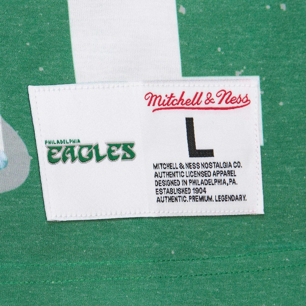 Reggie White  Burst Retired Player T-Shirt - Philadelphia Eagles T-shirts
