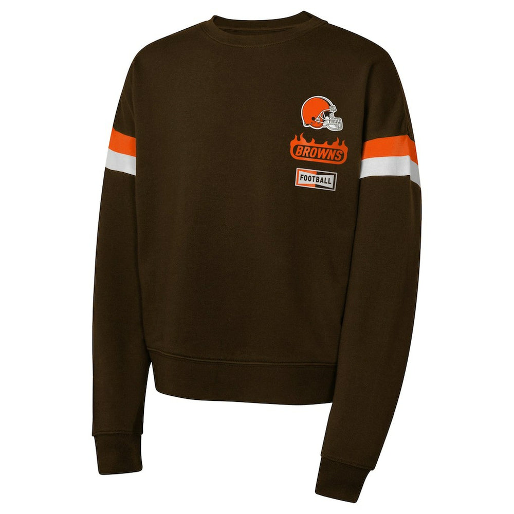 Girls Eternal Love Pullover Sweatshirt - Cleveland Browns Pullover