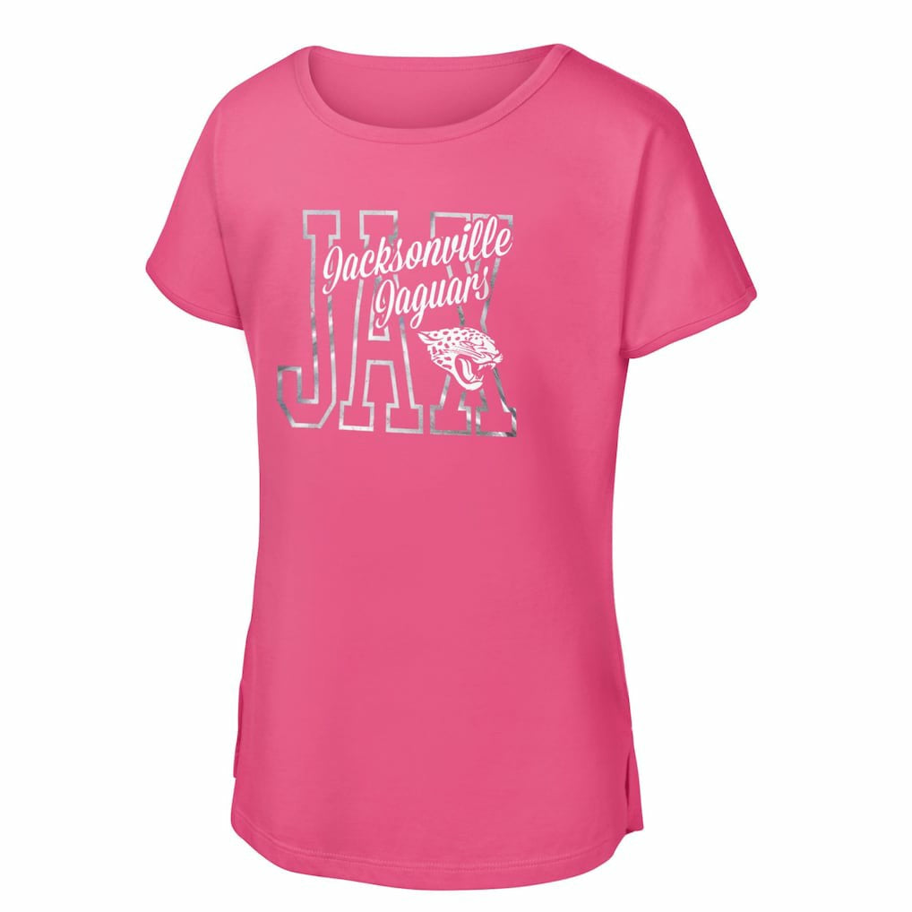 Girls Youth Signal Caller Dolman T-Shirt - Jacksonville Jaguars T-shirts