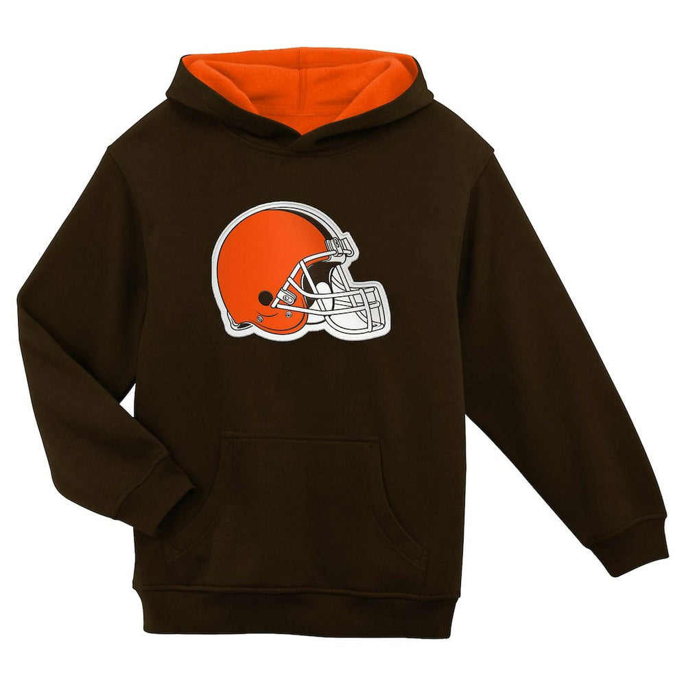 Outerstuff Preschool Prime Pullover Hoodie - Cleveland Browns Hoodies