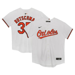 White Adley Rutschman Baltimore Orioles Nike Preschool Home Game Jersey