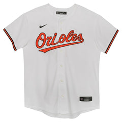 White Adley Rutschman Baltimore Orioles Nike Preschool Home Game Jersey