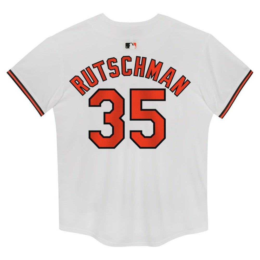 White Adley Rutschman Baltimore Orioles Nike Preschool Home Game Jersey