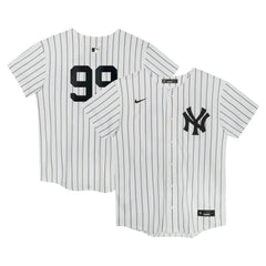 White Aaron Judge New York Yankees Nike Preschool Home Game Jersey