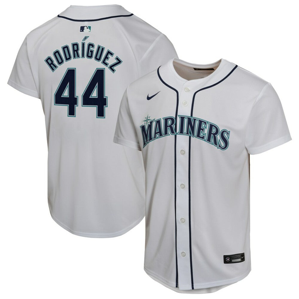 White Julio Rodríguez Seattle Mariners Nike Youth Home Game Player Jersey