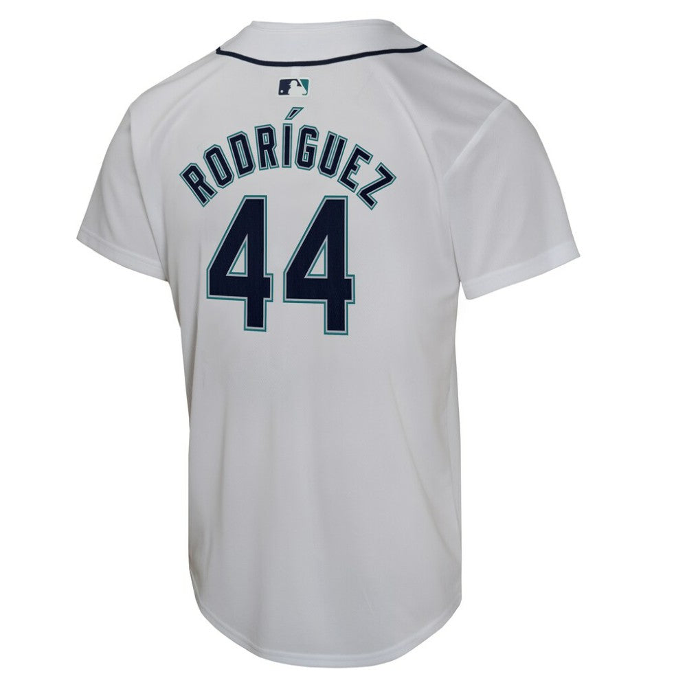 White Julio Rodríguez Seattle Mariners Nike Youth Home Game Player Jersey