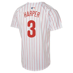 White Bryce Harper Philadelphia Phillies Nike Youth Home Game Player Jersey