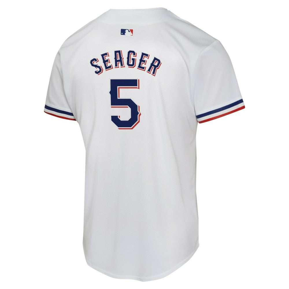 White Corey Seager Texas Rangers Nike Youth Home Game Player Jersey