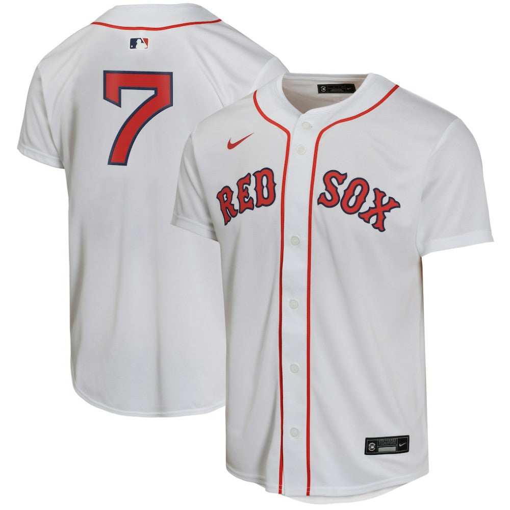 White Masataka Yoshida Boston Red Sox Nike Youth Home Game Player Jersey