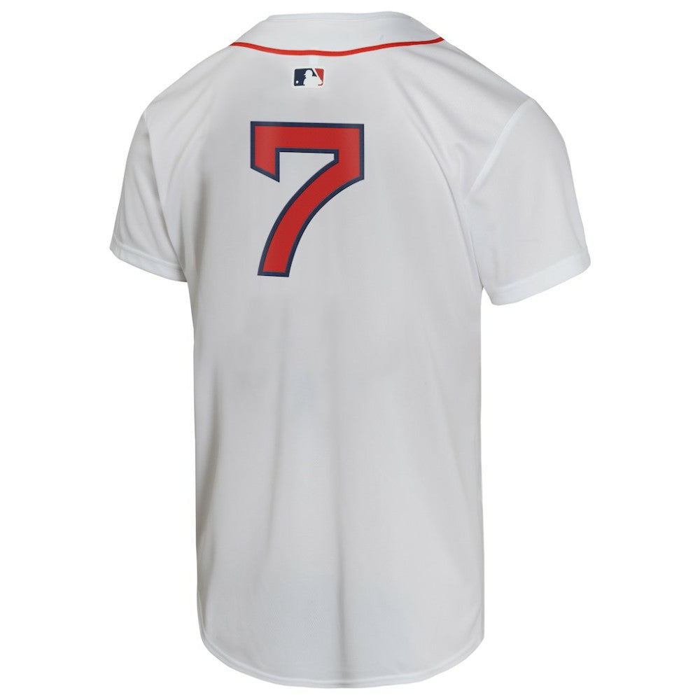 White Masataka Yoshida Boston Red Sox Nike Youth Home Game Player Jersey