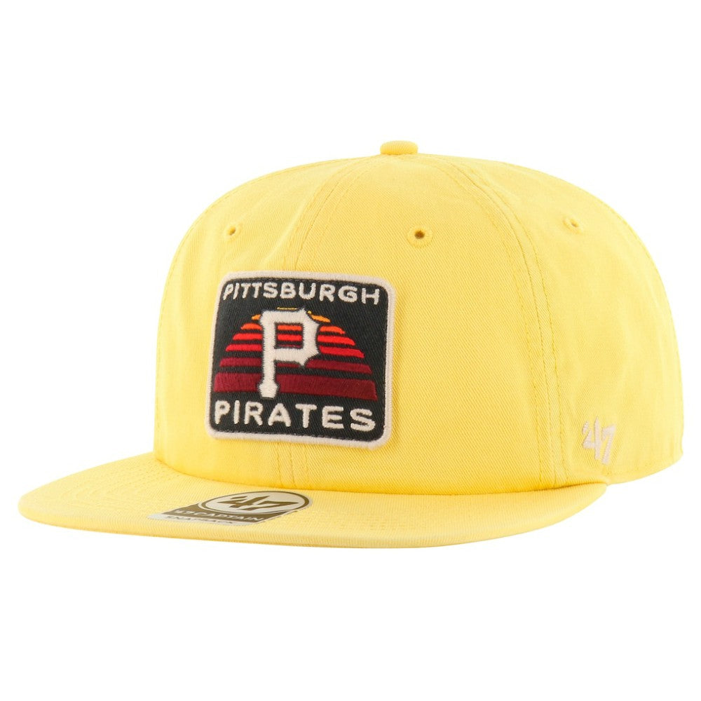 Gold Pittsburgh Pirates '47 Cypress Captain Snapback Hat