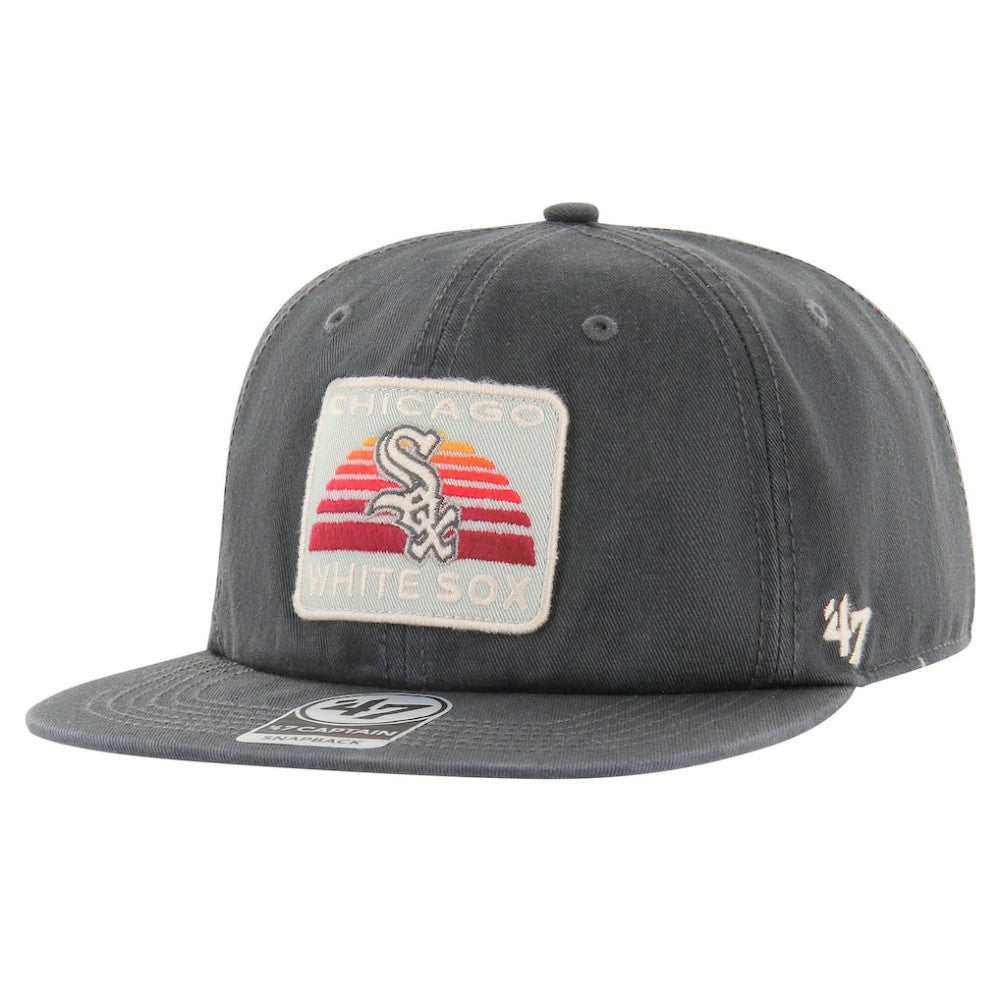 Charcoal Chicago White Sox '47 Cypress Captain Snapback Hat