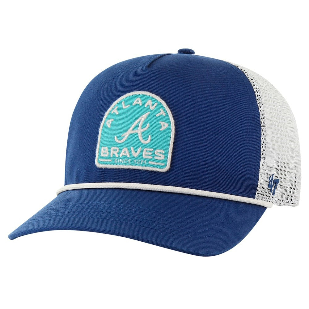 Navy Atlanta Braves '47 Cypress Trucker Hitch Adjustable Hat