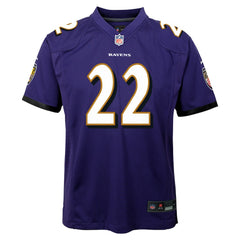Derrick Henry  Youth Game Jersey - Baltimore Ravens Jerseys
