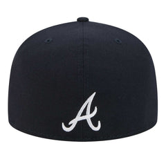 Navy Atlanta Braves New Era Ransom 59FIFTY Fitted Hat