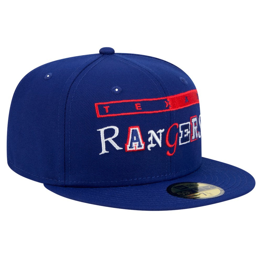 Royal Texas Rangers New Era Ransom 59FIFTY Fitted Hat