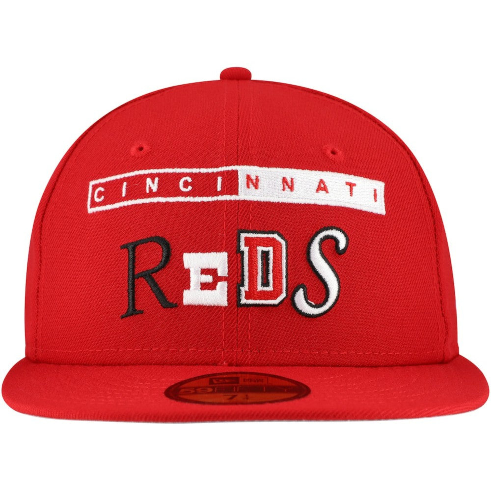 Red Cincinnati Reds New Era Ransom 59FIFTY Fitted Hat