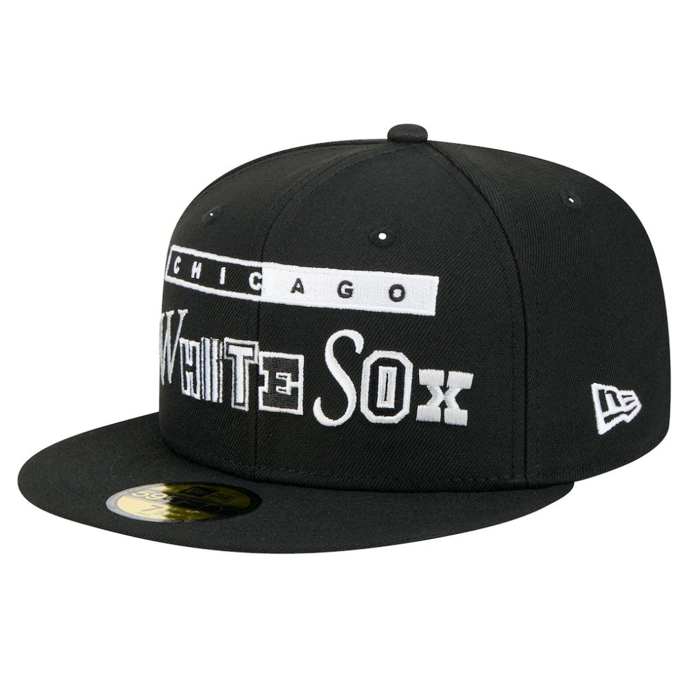 Black Chicago White Sox New Era Ransom 59FIFTY Fitted Hat