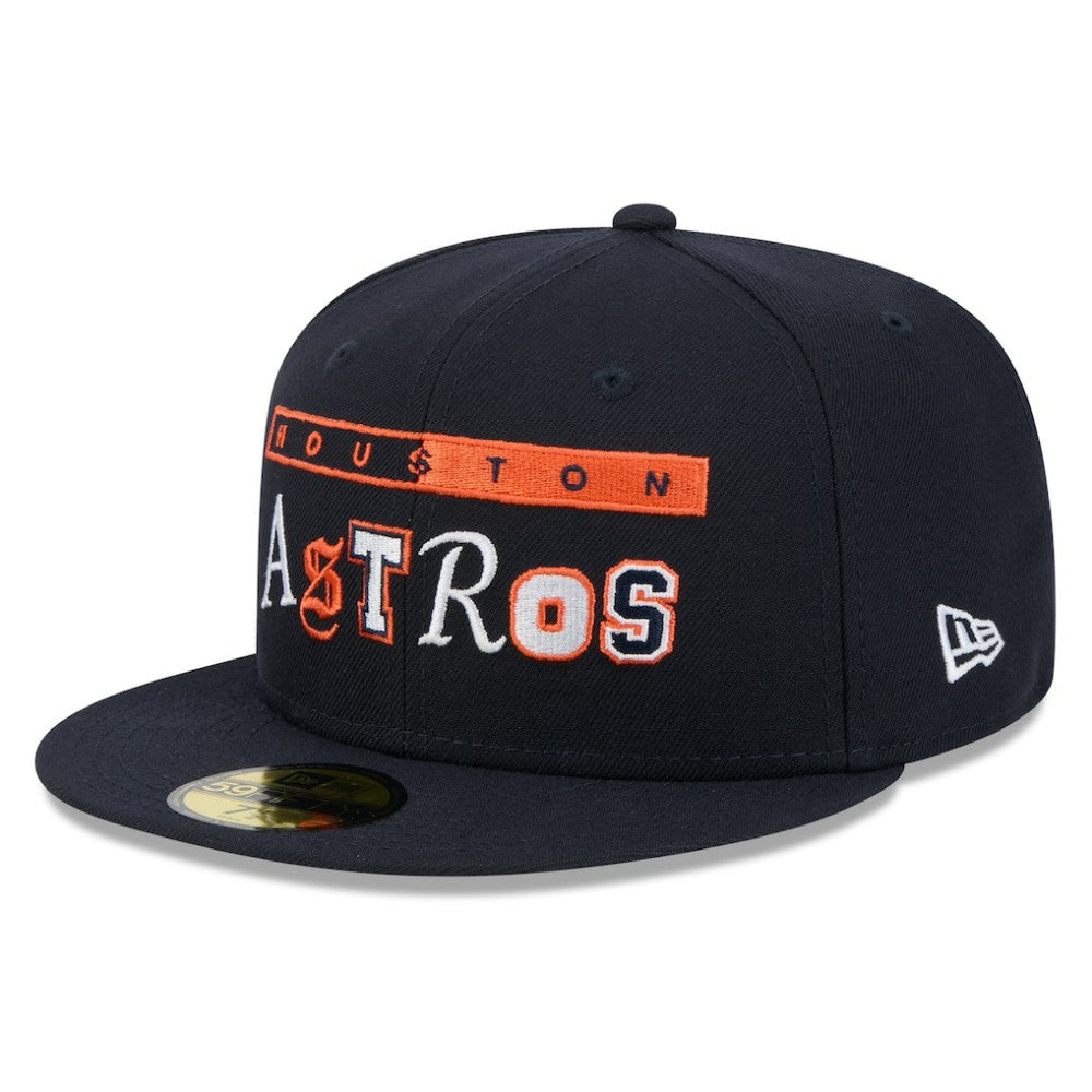 Navy Houston Astros New Era Ransom 59FIFTY Fitted Hat