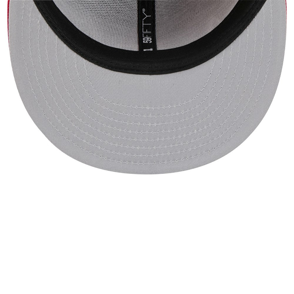 Red Los Angeles Angels New Era Ransom 59FIFTY Fitted Hat