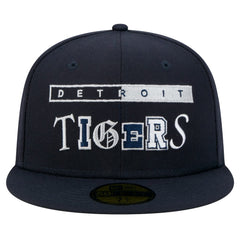 Navy Detroit Tigers New Era Ransom 59FIFTY Fitted Hat