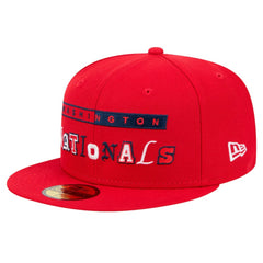 Red Washington Nationals New Era Ransom 59FIFTY Fitted Hat