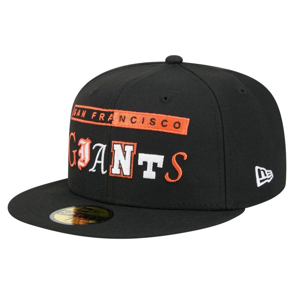 Black San Francisco Giants New Era Ransom 59FIFTY Fitted Hat