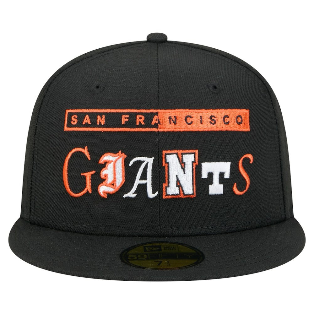 Black San Francisco Giants New Era Ransom 59FIFTY Fitted Hat