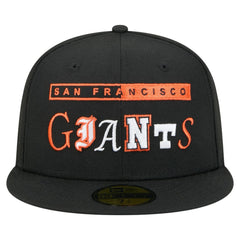 Black San Francisco Giants New Era Ransom 59FIFTY Fitted Hat