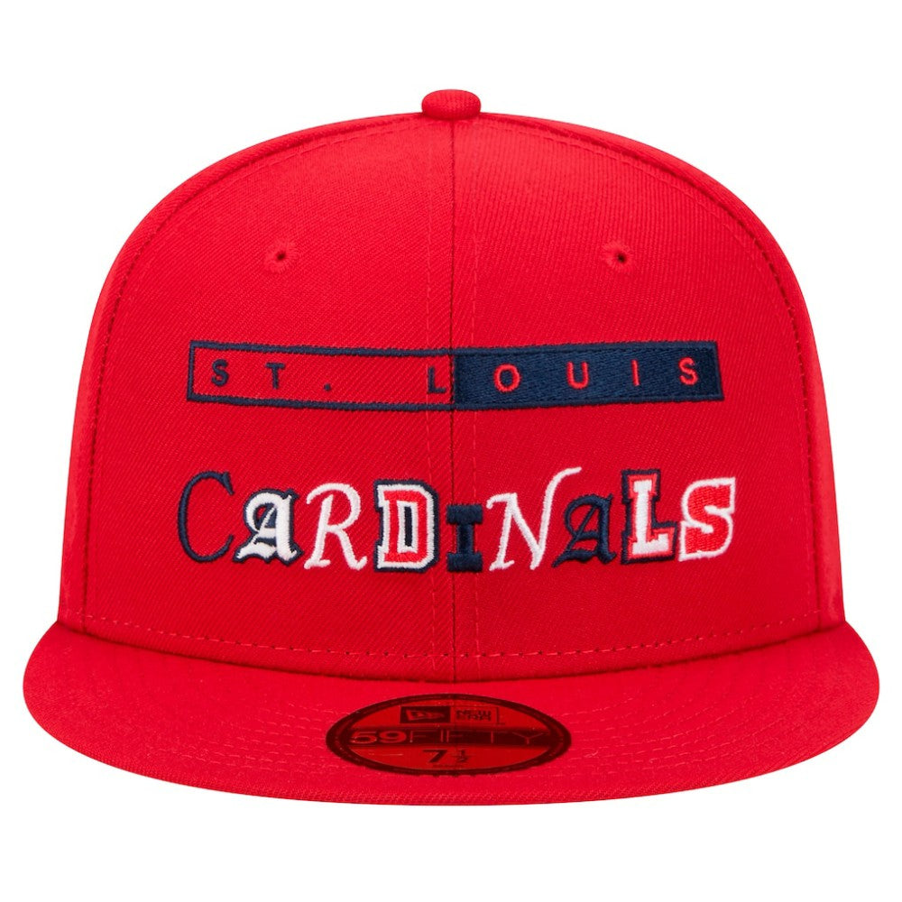 Red St. Louis Cardinals New Era Ransom 59FIFTY Fitted Hat