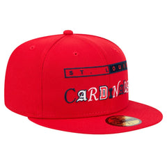 Red St. Louis Cardinals New Era Ransom 59FIFTY Fitted Hat