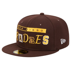 Brown San Diego Padres New Era Ransom 59FIFTY Fitted Hat