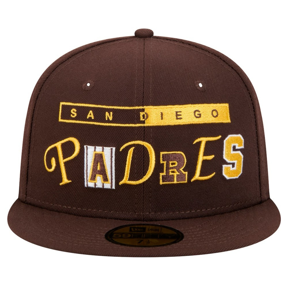 Brown San Diego Padres New Era Ransom 59FIFTY Fitted Hat