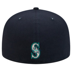 Navy Seattle Mariners New Era Ransom 59FIFTY Fitted Hat