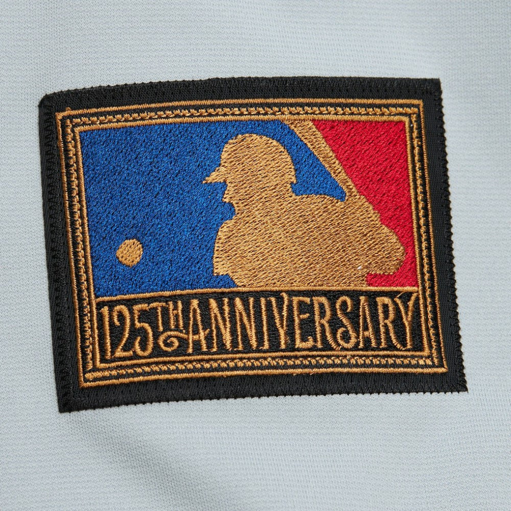 Gray Ivan RodriguezTexas Rangers Mitchell & Ness 1994 Cooperstown Collection Authentic Dark Jersey