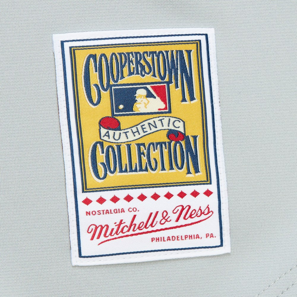 Gray Ivan RodriguezTexas Rangers Mitchell & Ness 1994 Cooperstown Collection Authentic Dark Jersey